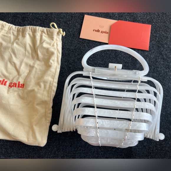 Cult gaia Arcylic frontrow handle bag - Picture 3 of 6